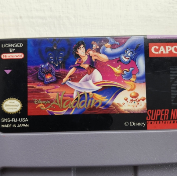 Disney's Aladdin Super Nintendo-SNES Authentic Original Tested - Picture 3 of 3